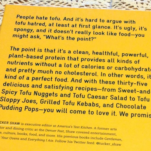 I Hate Tofu Cookbook, New - Picture 4 of 8